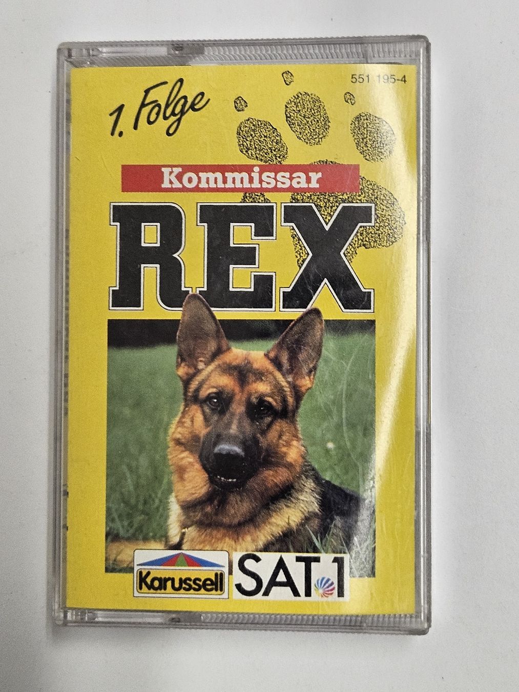 Musicassette: 1. Folge Kommissar REX / Kassette #WT18 – Usato da Oberdorf BL venduto da BaldenEagle