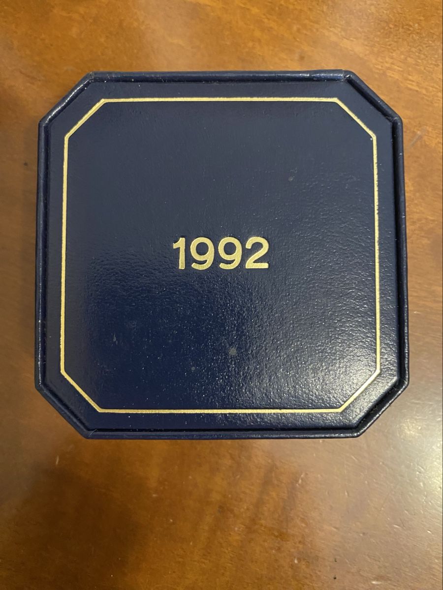 Tutti le monete: 20 francs 1992 – Nuovo e nell'imballaggio originale da Genève venduto da Mar7319