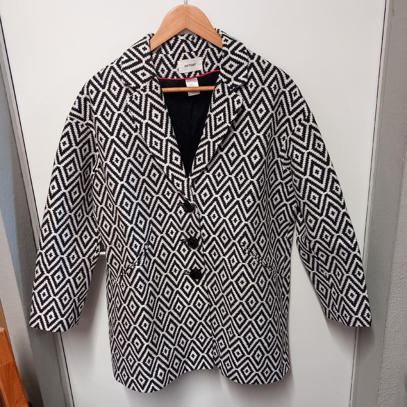 Jacken: Tolle Oversize Jacke SoftGrey, Gr.36 – Gebraucht aus Gwatt (Thun) von umwelt-brocki