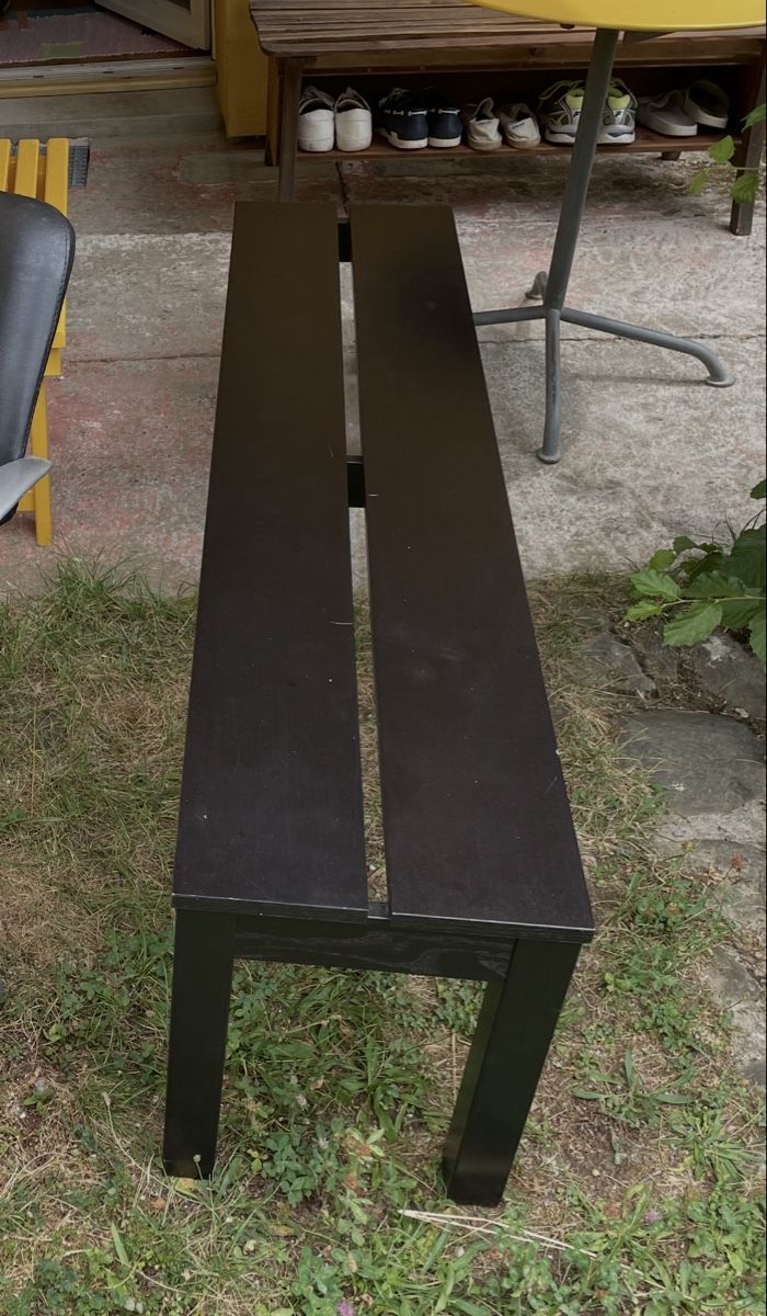 Panchine: Banc noir style moderne d’intérieur  – Usato da Yverdon-les-bains venduto da AntoninoVega 1