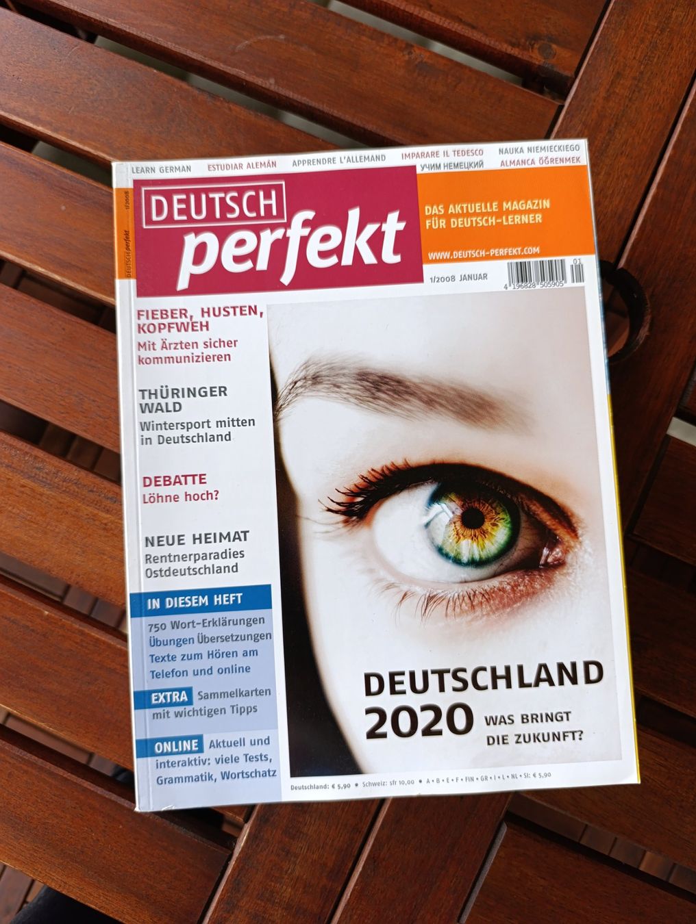Zeitschriften & Magazine: Deutsch Perfekt, Ausgaben 1-12/2008 – Neu (gemäss Beschreibung) aus Zürich von mir_2kjl