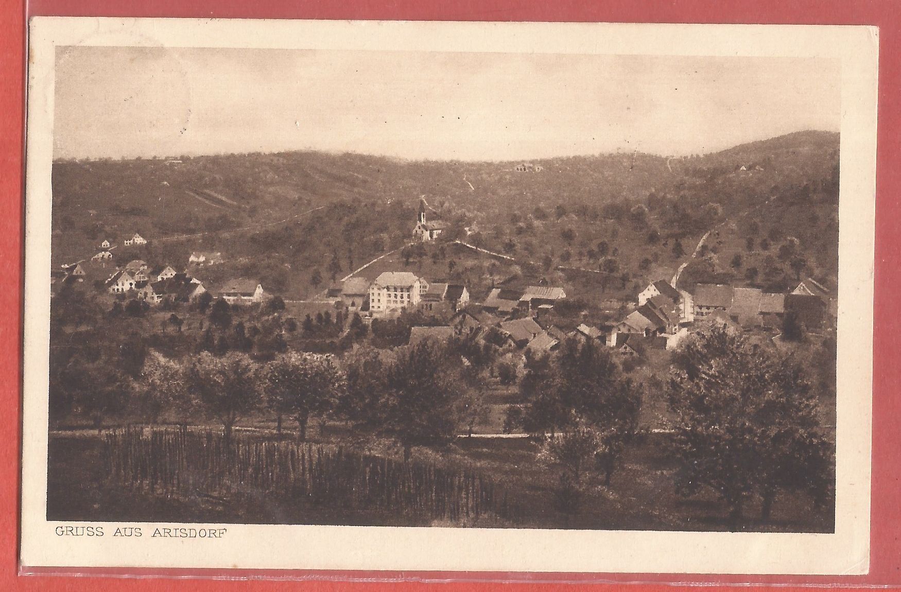 Ansichtskarten: Arisdorf - 1923 – Gebraucht aus Fislisbach von Porano
