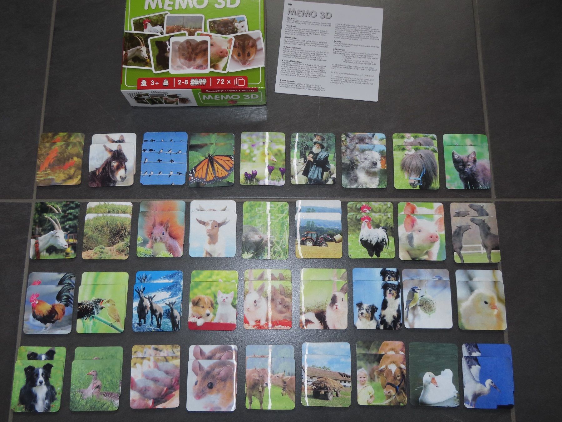 Giochi: 3D Memory "Bauernhof" +++wie neu+++ – Nuovo (secondo la descrizione) da Wallenried venduto da Asyano