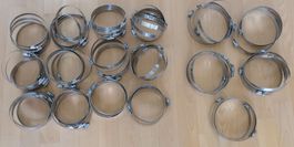 Schlauchschellen HY-GEAR, Grössen 77-127 mm und 102-152 mm