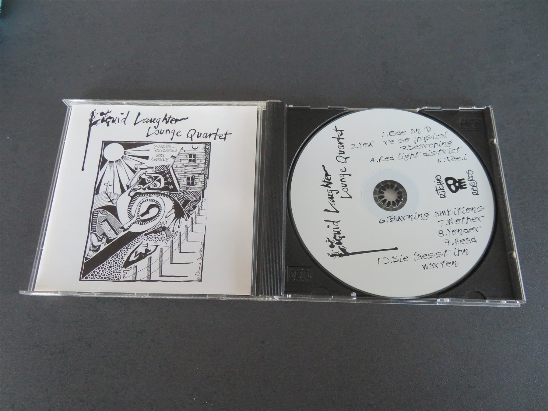 CD: LIQUID LAUGHTER LOUNGE QUARTET Yonder.. 1999 Avantgarde Rock – Usato da Niederbipp venduto da Onyx32