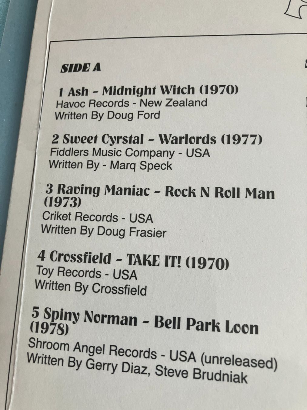 Dischi in vinile: Brown Acid – Nuovo e nell'imballaggio originale da Aarwangen venduto da Jukebox3 2