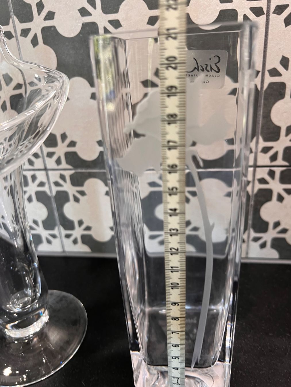 Vasi & Recipienti: 2 vases: IVV ITALY + EISCH GERMANY – Usato da Lausanne venduto da NYC67 1