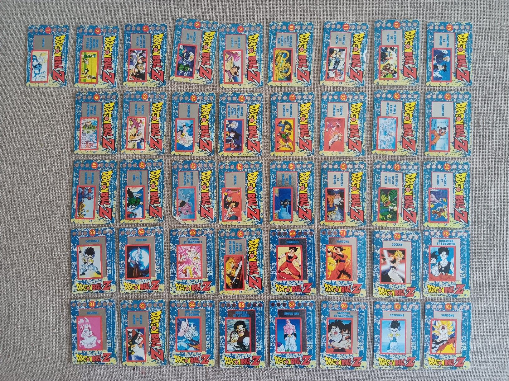 Bandai Carte collezionabili: Carte Dragon ball Z – Usato da fribourg venduto da lambertstephane 1