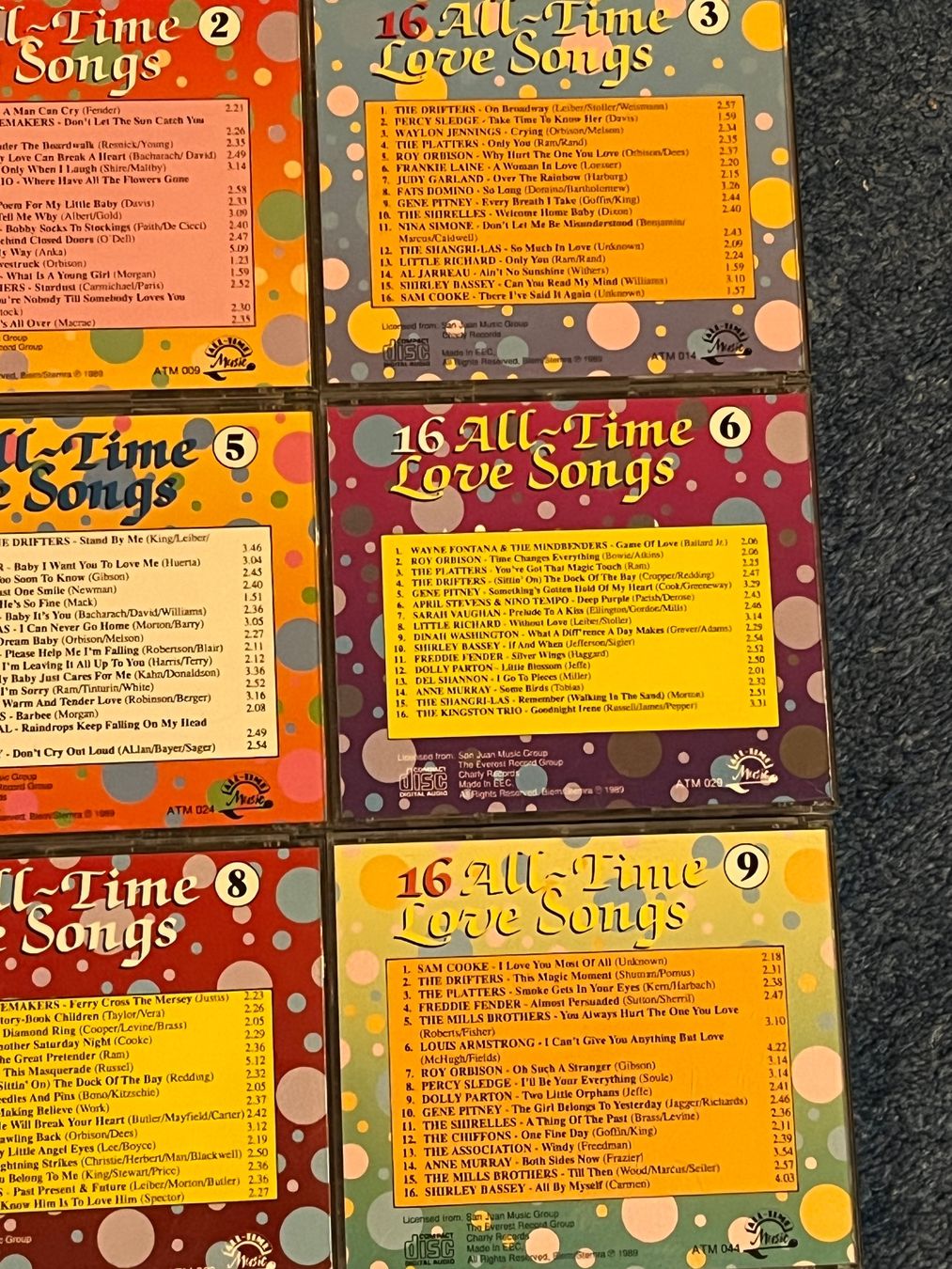 CD: All-Time Love Songs 10CDs – Usato da Bottmingen venduto da hilairea 4