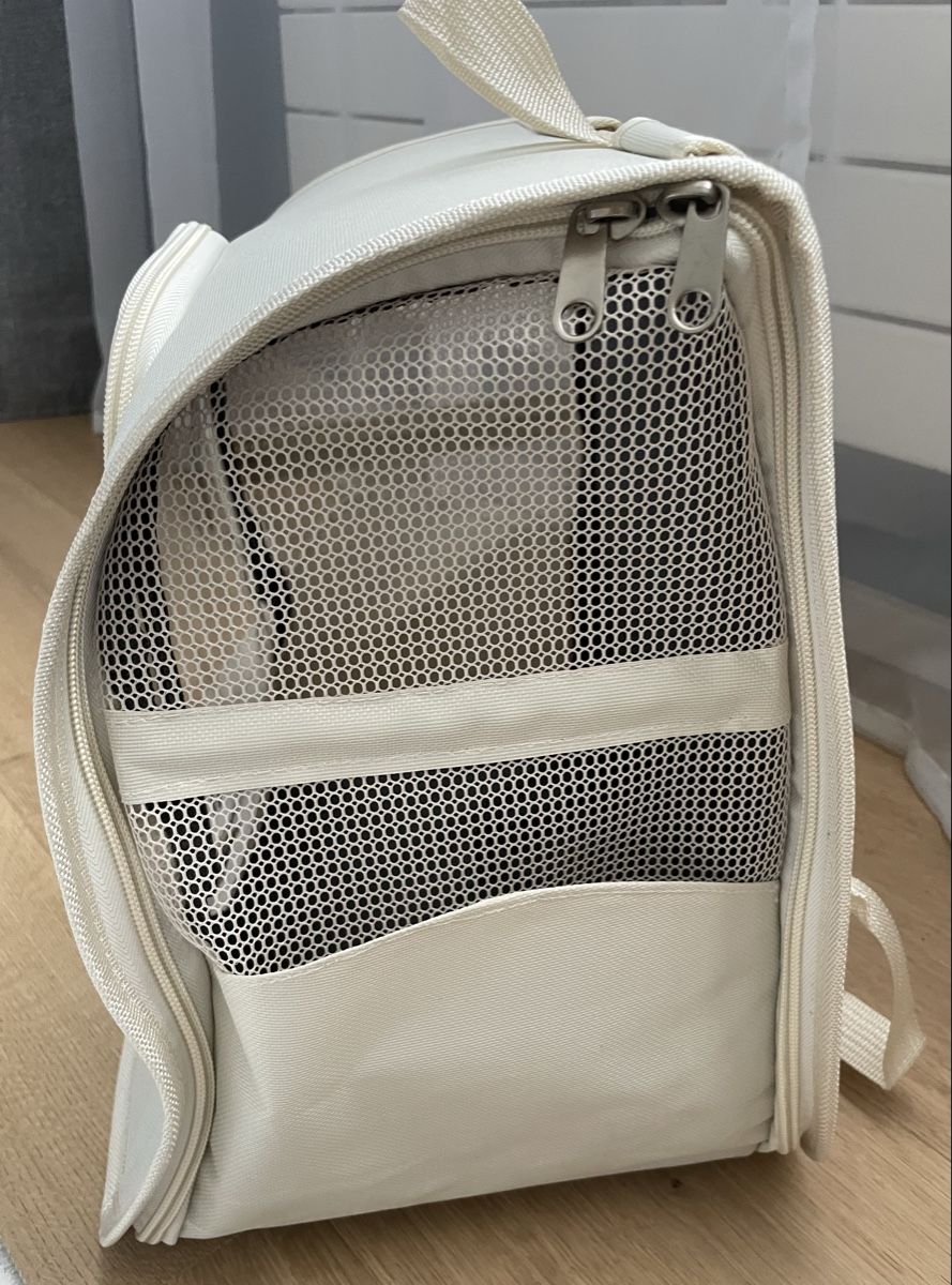 Zaini: Foldable adjustable pet cat backpack in beige with window – Nuovo e nell'imballaggio originale da Embrach venduto da lau_2gtp 2
