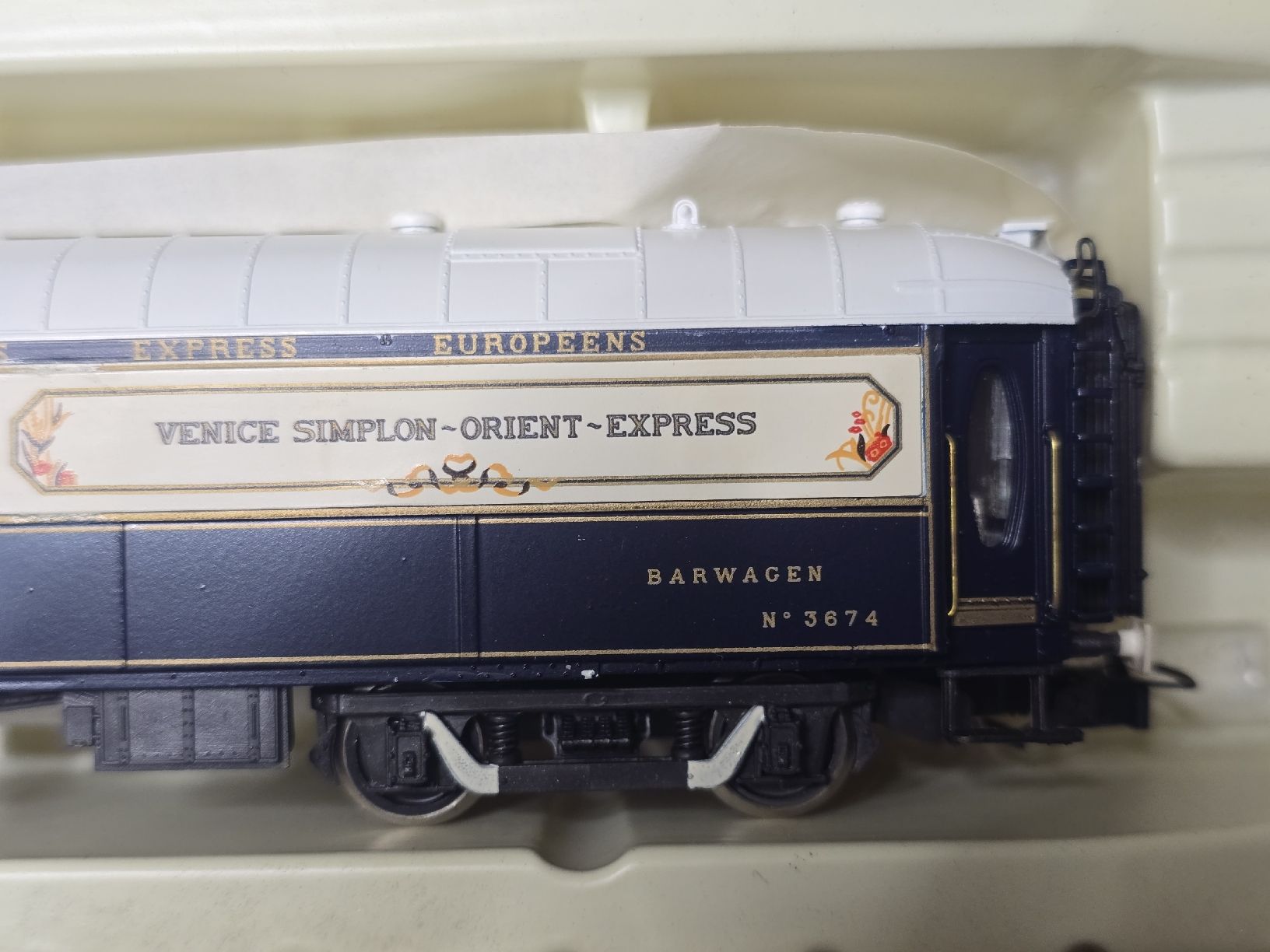 Rivarossi Modellini di ferrovie: Voiture Bar VSOE 3674 – Usato da Yverdon-les-Bains venduto da Misticlive 4