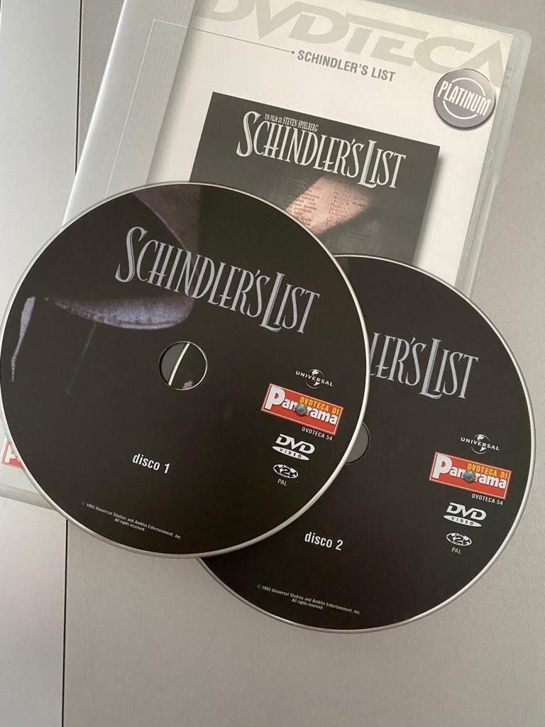 Tutti i DVDs: Schindlerlist DVD – Usato da Zürich venduto da Niro0405