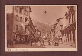 SION - Rue du Grand Pont