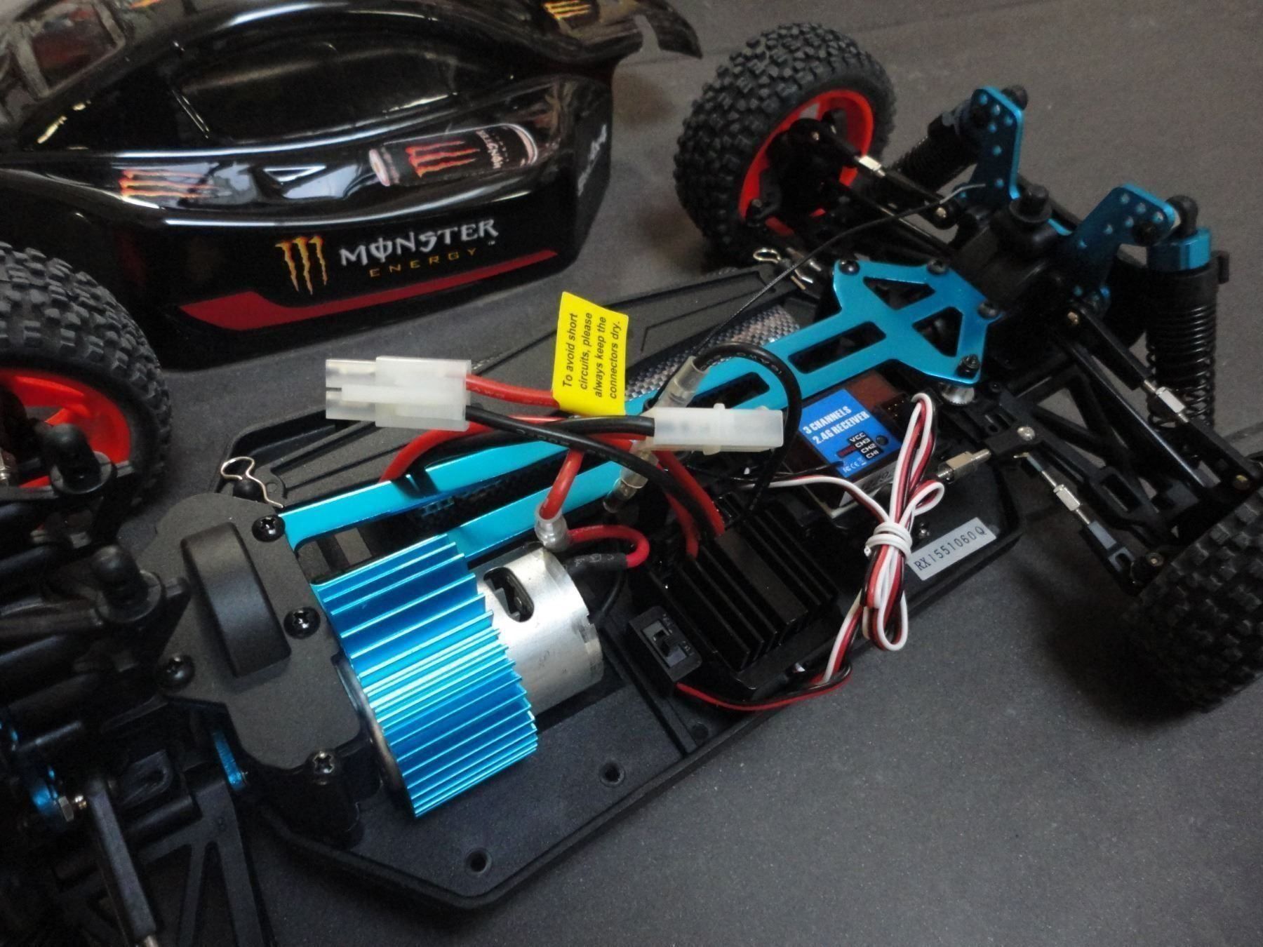 Modellismo RC: Buggy 1:10 komplett-Set alles NEU – Nuovo e nell'imballaggio originale da Horgen venduto da RcModell 5
