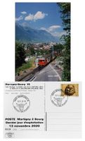 Martigny Bourg  Letzttag Post Bahn MO Bt 31 + ABDe 4/4 8