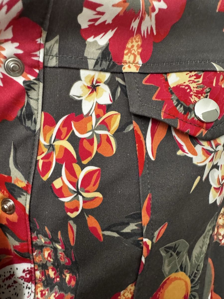 Walder Giacche: Frank Walder Sommer Jacke mit Blumenmuster – Nuovo (secondo la descrizione) da Biberist venduto da Mi58 1