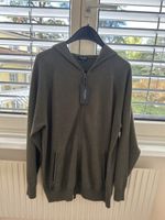 Esthème Cashmere Zip Hoodie Green Size 2XL New With Tags