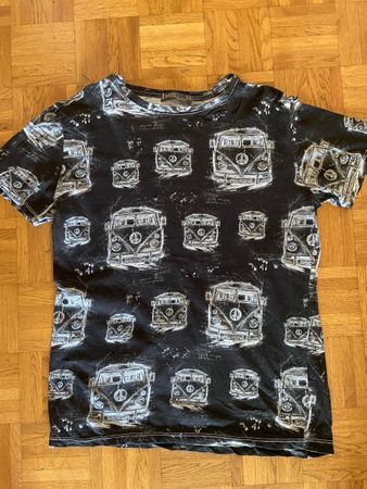 T-shirt noir Combi VW - taille XL mais fait plus petit