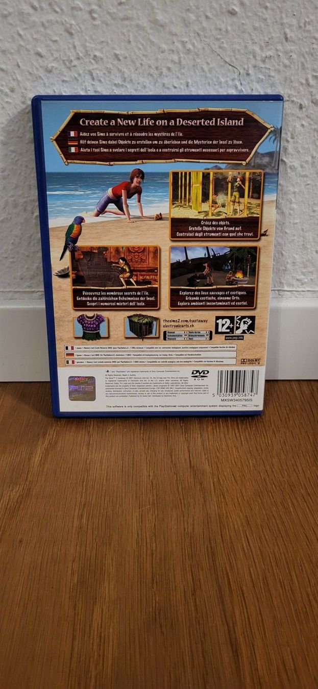 Sony Giochi: PS 2 - The Sims 2 Castaway – Usato da Münsingen venduto da DigitaleSpielecke 1