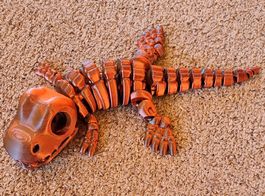 Gelenkige Dinosaurier Figur 3D Druck neu