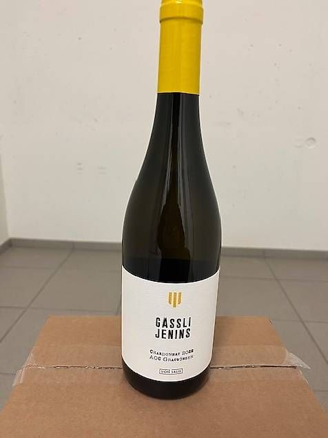 Vino: Chardonnay GASSLI JENINS 2022 – Nuovo e nell'imballaggio originale da Domat/Ems venduto da chrislassi 1