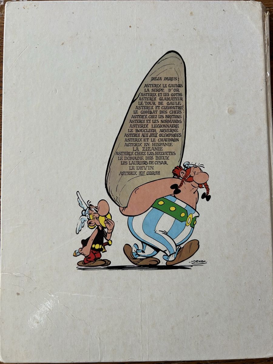 Fumetti: Astérix en Corse, 1973 – Usato da Gorgier venduto da Cchc 1
