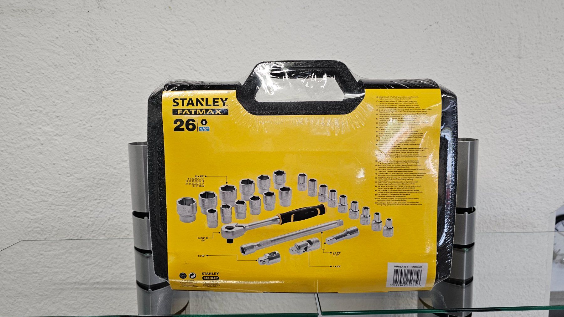 Stanley Alle Werkzeuge: Stanley Fatmax Steckschlüsselsatz 1/2", 26-teilig NEU & OVP – Neu und originalverpackt aus Jegenstorf von Bracher_Shop 1