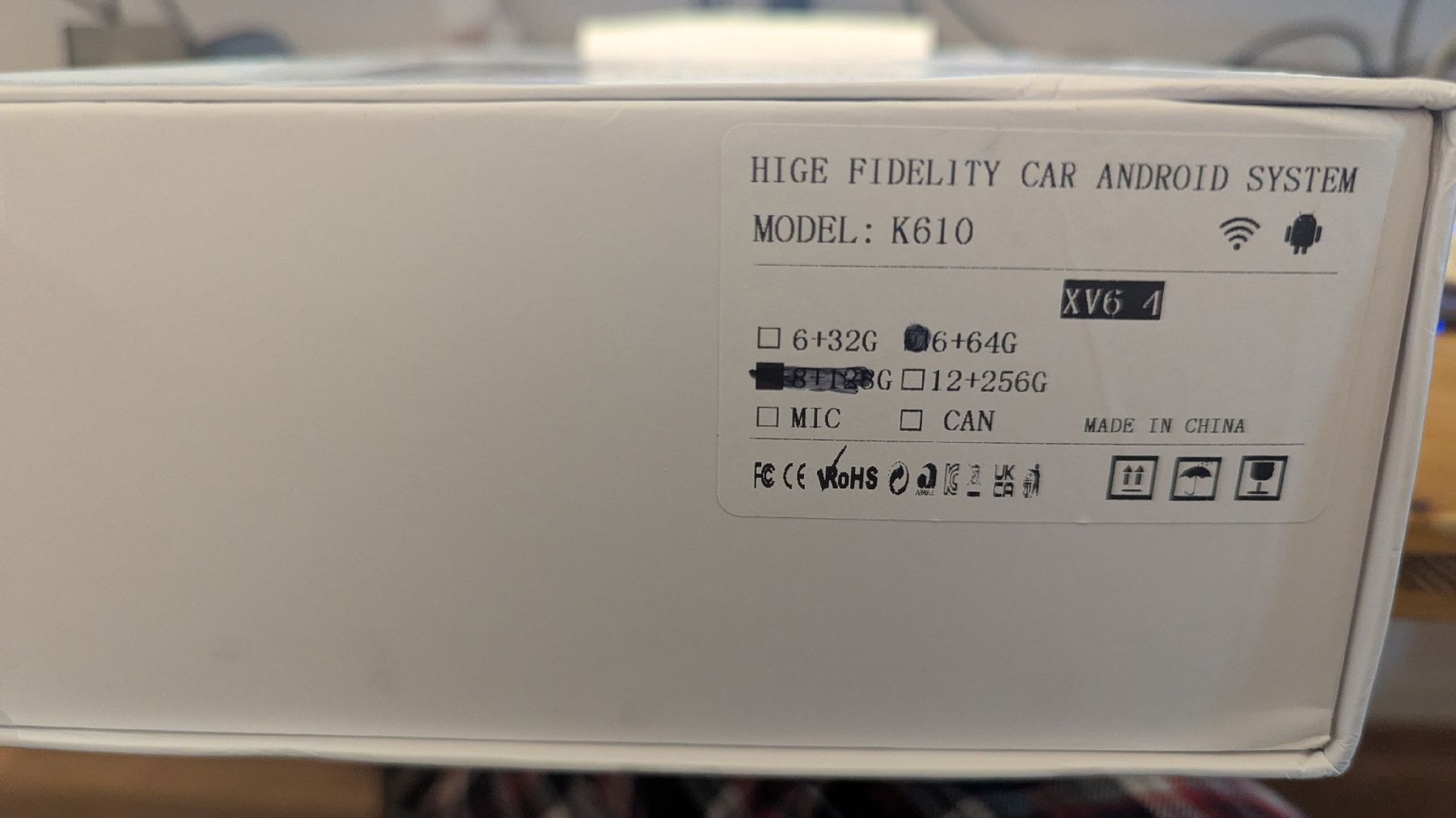 Radios: Autoradio Android K610 6+128GB neu ovp – Neu und originalverpackt aus Wängi von MrPsyco
