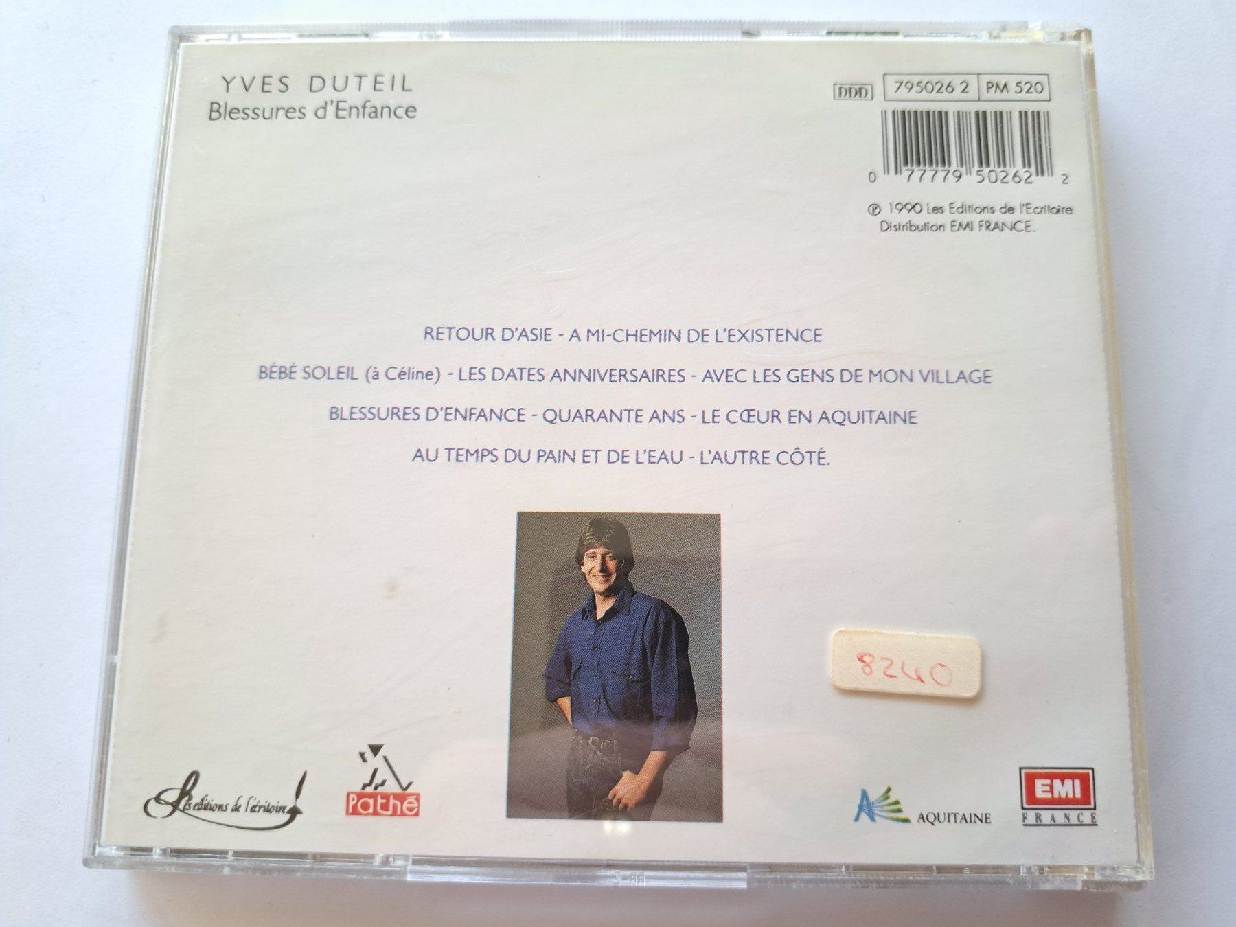 CD: Cd Yves Duteil - Blessure d'enfance  – Usato da Pully venduto da bro_n52j 1