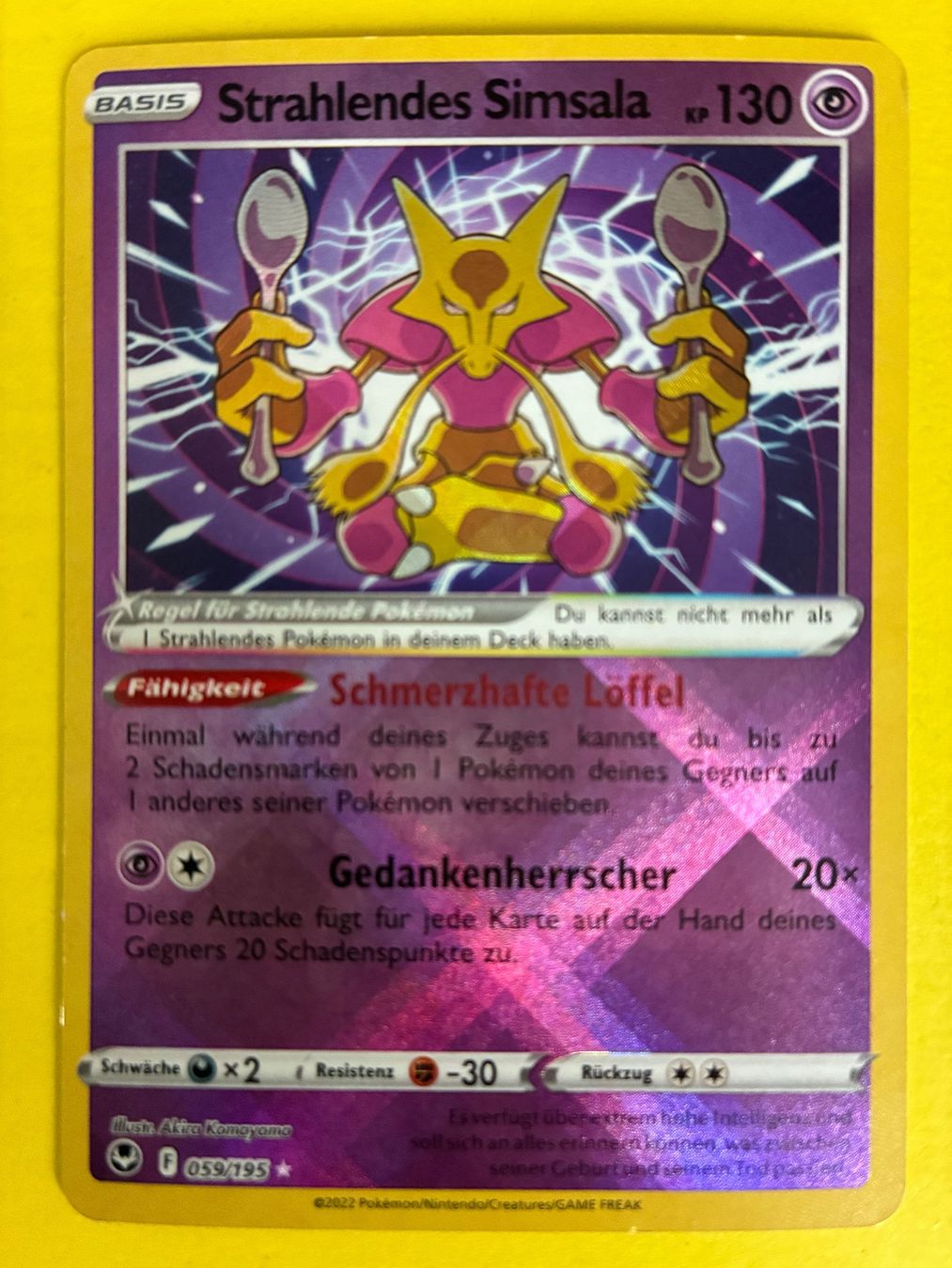 Cartoline: Strahlendes Simsala 059/195 - Pokémon – Usato da Magden venduto da MissPerfect