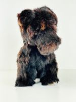 Vintage Plüschhund Scottish Terrier Kaninchenfell um 1960