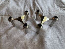 Bougeoir design Stoff Nagel Kerzenhalter