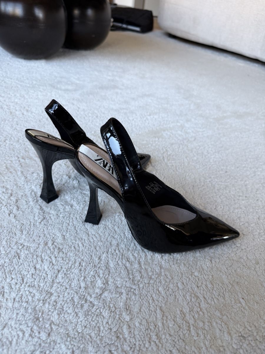 Zara Damenschuhe: Zara Slingback Pumps, Black, Size 37 – Neu (gemäss Beschreibung) aus Dübendorf von ilianalou 5