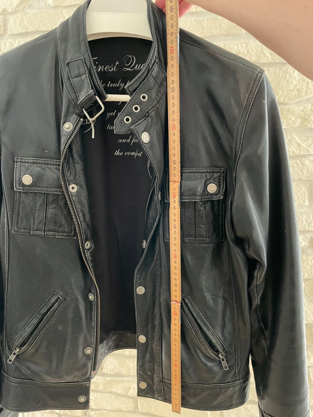 Jacken: Lederjacke schwarz Grösse 38 – Gebraucht aus Bassersdorf von Evilein5374 5