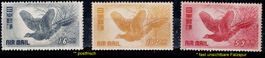 Japan 1950, Buntfasan 3 Werte ungebraucht, **/*