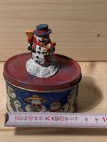 Weihnachtsdose Schneemann East End Design 1995