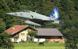 Ansichtskarte F-5E Tiger II Swiss Air Force
