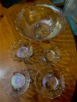 Antikes Geschirrset Baccarat France aus hochwert. Kristall