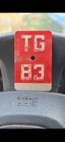 Velonummee  TG, Thurgau 1983