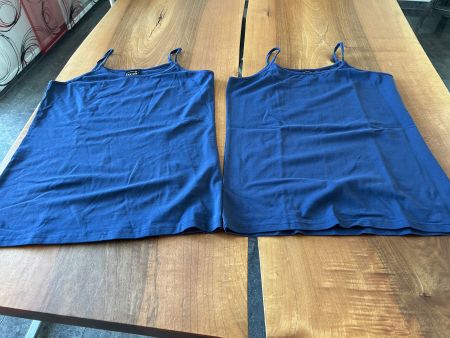 2er Pack Damen Spaghettiträger Tops, Grösse XL