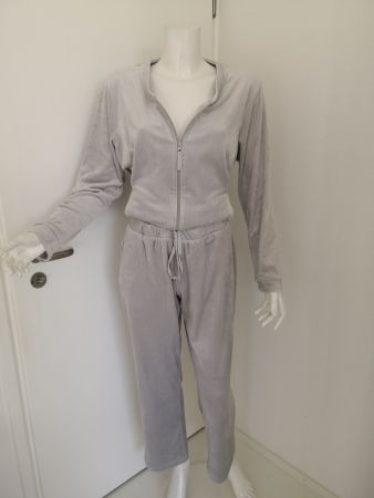 🤩MANOR JOGGING-ANZUG JACKE & HOSE HELLGRAU