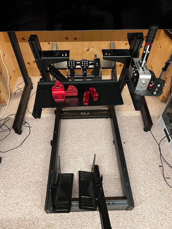 Next Level Racing F-GT Elite plus Fanatec Pedale und shifter | Acheter ...