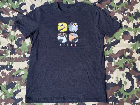 2K10 T-Shirt Birds Vogelwarte Sz L