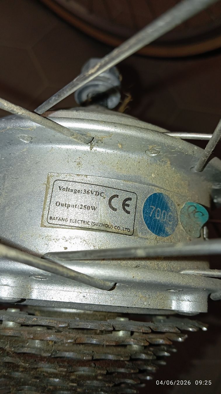 Shimano Pezzi di ricambio: roue vélo électrique 28" – Usato da Marin Epagnier venduto da Tatamata 4
