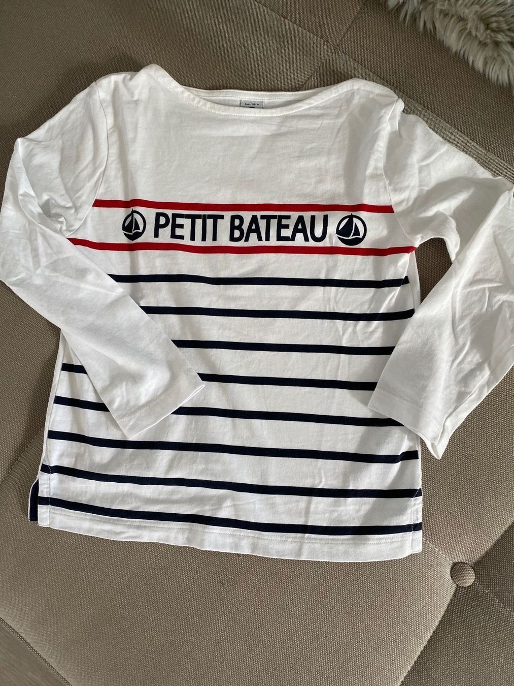 Petit Bateau Hemden, T-Shirts & Polos: T-shirt longue manche Petit BATEAU – Gebraucht aus Vevey von sasa2008