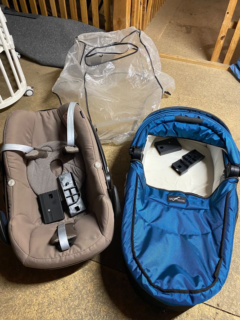 TFK Carrozzine: Kinderwagen TFK mit Babyschale und Maxi Cosi – Usato da Ueberstorf venduto da Nadine0113 1