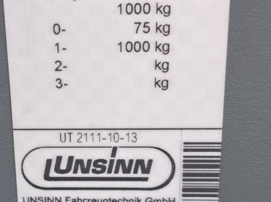 Unsinn Rimorchi: Auto Anhänger, Unsinn – Nuovo (secondo la descrizione) da Ruswil venduto da J.amrhyn 5
