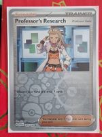 Professor's Research - Pokemon Reverse Holo Scarlet Violet
