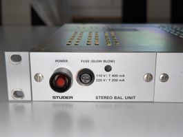 Studer Stereo Balancing Unit