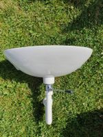 Waschbecken Lavabo 50x35cm mit Siphon, Sommerangebot!